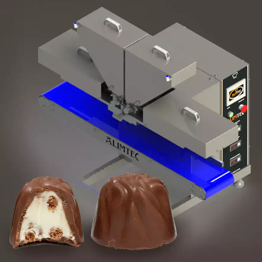 Inovação na produção de chocolates e trufas com a dosadora one shot